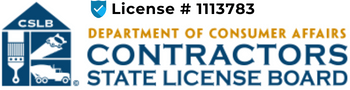 License of CSLB of Shower Door Masters