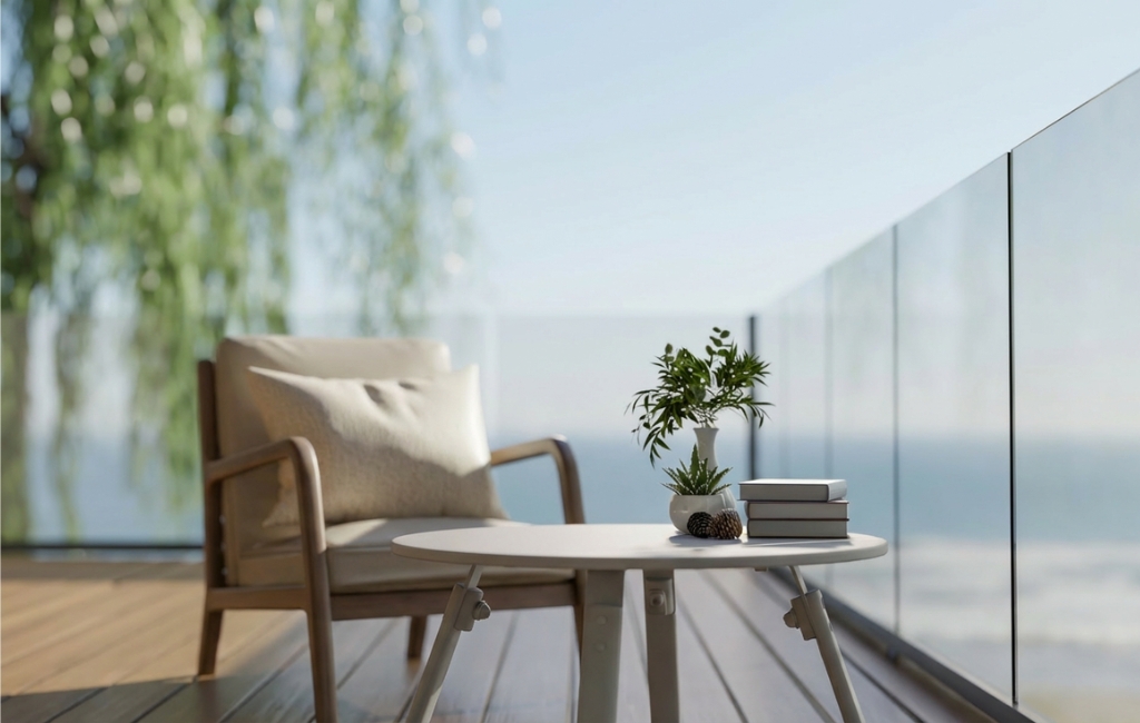 Glass Railing System in Lake Forest - Options for Modern Look