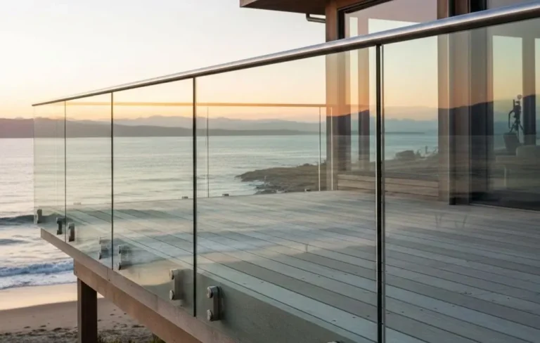 glass railing near me