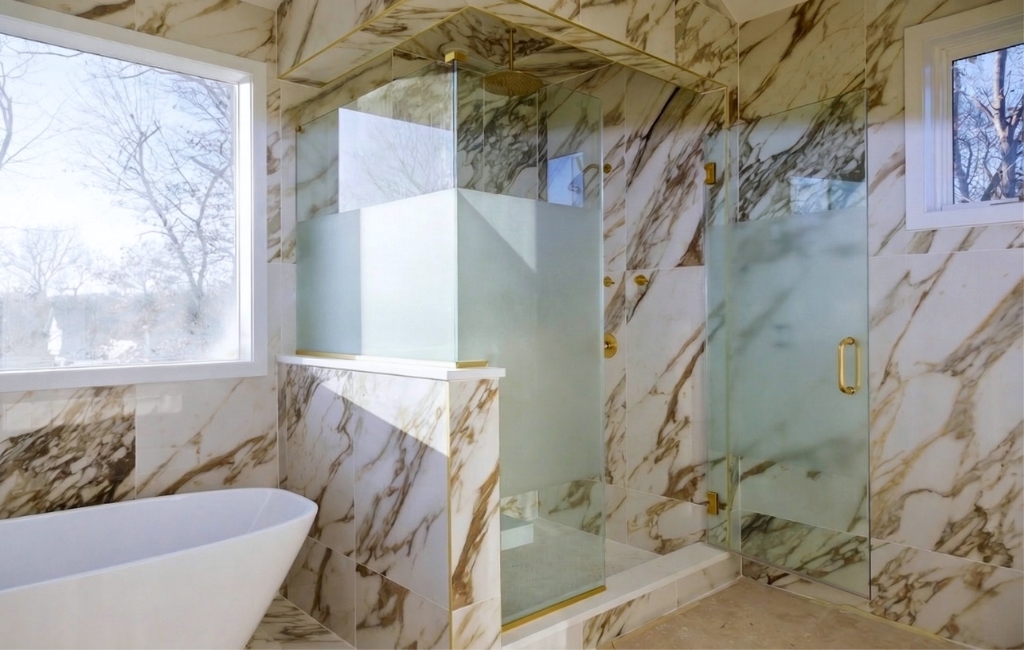 glass shower company Hungtinton Beach
