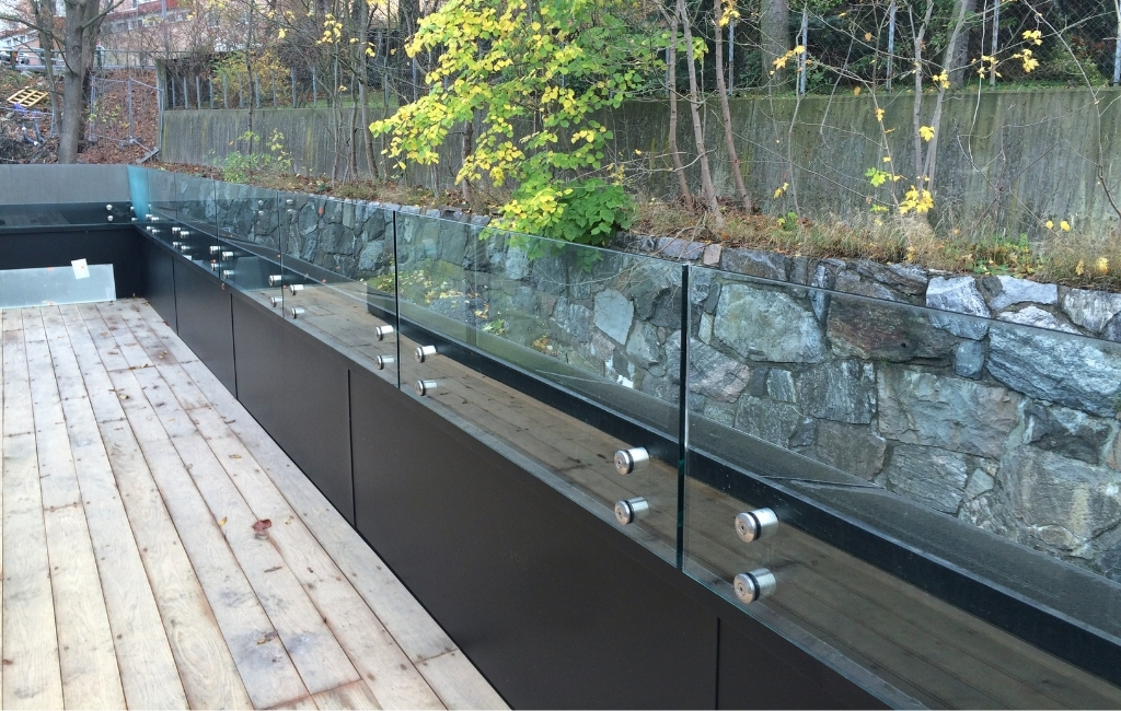 glass railings near me